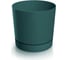 Кашпо с поддоном Prosperplast DPOP240-2411U TUBO P d 24, h 23 см, 8 л, зеленый 070006 1