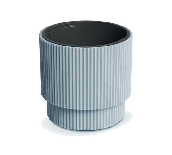 Кашпо с вкладышем Prosperplast DBMIN300-443U MILLY d 30, h 28.5 см, 10 л, светло-серый 069827