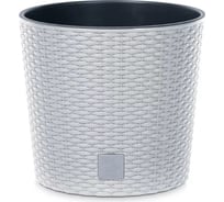 Кашпо с вкладышем Prosperplast DRTUS200L-S449 RATO ROUND d 20, h 19 см, 4 л, белый 070054