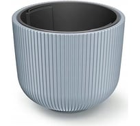 Кашпо Prosperplast DBML350-443U MILLY d 35, h 29 см, светло-серый, с вкладышем 069750