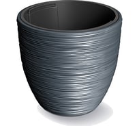 Кашпо Prosperplast DBFU570-S433 FURU d 56,9, h 44,5 см, антрацит, с вкладышем 068866