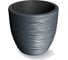 Кашпо Prosperplast DBFU570-S433 FURU d 56,9, h 44,5 см, антрацит, с вкладышем 068866 1