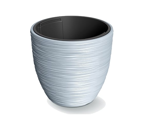Кашпо Prosperplast DBFU570-443U FURU d 56,9, h 44,5 см, светло-серый, с вкладышем 068867