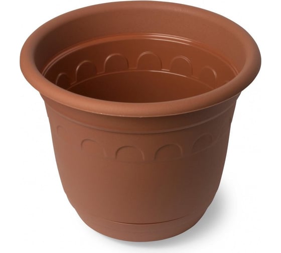 Горшок Martika Колывань 0.9 л длина 14 см колор с поддоном С92К 1