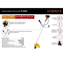 Бензиновый триммер Eurolux TR-4000T 70/2/26