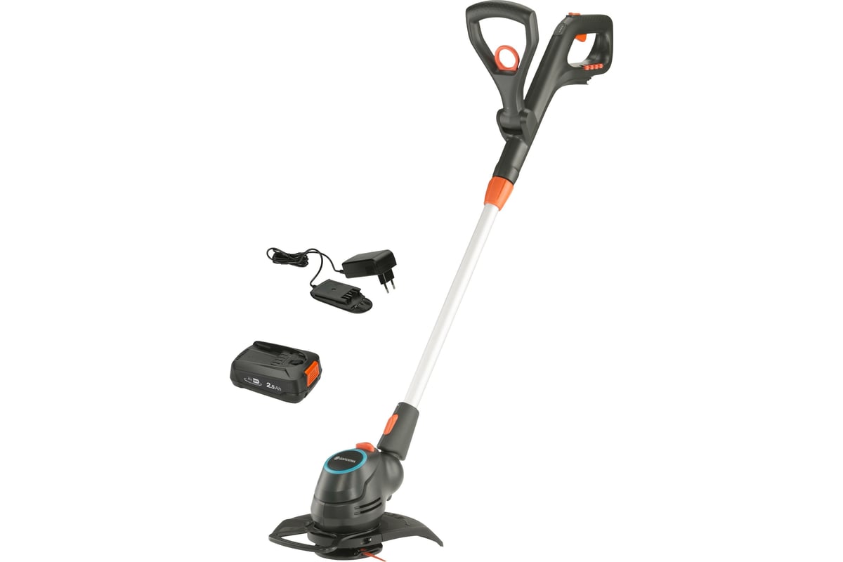 Аккумуляторный триммер Gardena ComfortCut 2318V P4A 14701-55.000.00 -  выгодная цена, отзывы, характеристики, фото - купить в Москве и РФ