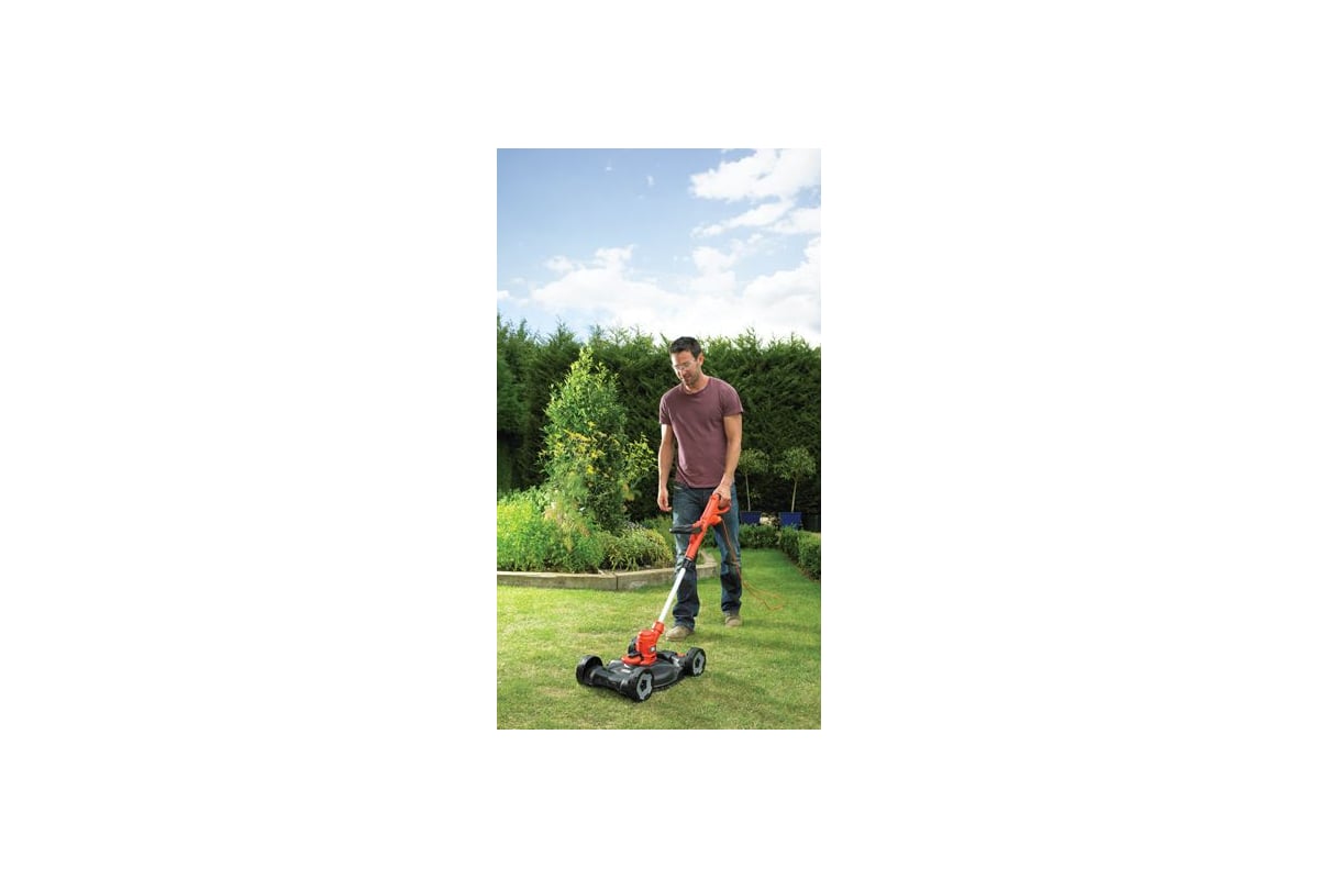 Электрический колесный триммер Black+Decker ST5530CM - выгодная цена ...