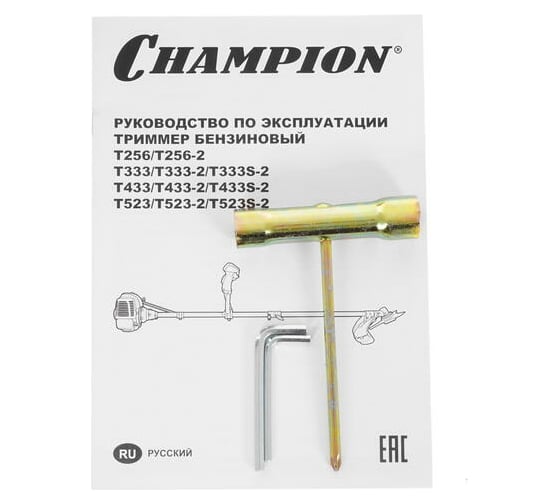Бензиновый триммер Champion Т433-2 - выгодная цена, отзывы ...