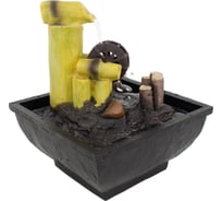 Комнатный фонтан GARDEN SHOW Колесо 13,5x13,5x16,5 см 1/12 ПТ000002728
