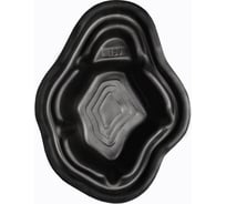 Декоративный пруд ЦентрПласт 190 л пластиковый 136x104x45 см черный 19307