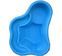 Декоративный пруд ЦентрПласт 135 л пластиковый 116x91x40 см синий 20203 29323106