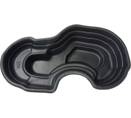 Декоративный пруд ЦентрПласт 640 л пластиковый 245x128x60 см черный 14625