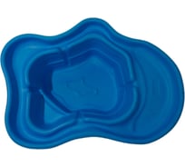 Декоративный пруд ЦентрПласт 500 л пластиковый 185x121x50 см синий 19211