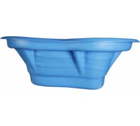 Декоративный пруд ЦентрПласт 140 л пластиковый 124x96x40 см синий 19289