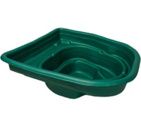 Декоративный пруд ЦентрПласт 180 л пластиковый 100x90x40 см зеленый 21337