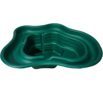 Декоративный пруд ЦентрПласт 270 л пластиковый 151x120x50 см зеленый 19308