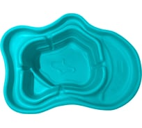 Декоративный пруд ЦентрПласт 500 л пластиковый 185x121x50 см зеленый 19212