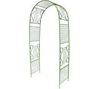 Разборная садовая арка Клевер С 2,3x1,2x0,5м, диаметр 16;10мм 3-01 Клевер С З-01