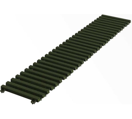 Садовая дорожка Еврогрядка 200x1000, цвет олива EGDOR20x100ol