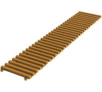 Садовая дорожка Еврогрядка 200x1000, цвет оранжевый EGDOR20x100or