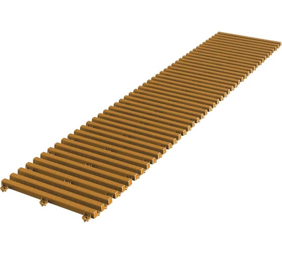 Садовая дорожка Еврогрядка 300x1500, цвет оранжевый EGDOR30x150or