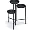 Подставка металлическая на 3 цветка Prosperplast IKF600-S411Tol Stand, 42х40.5 см, h 60 см, черный 070100 1