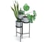 Подставка на 3 цветка Prosperplast IKF800-S411 Tol Stand металлическая, 50х48 см, h 79.5 см, черный 070101 2