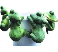 Декоративная подвеска GREEN APPLE GRHP413 Лягушенок 6.9х6.2х9.7 см Б0007633