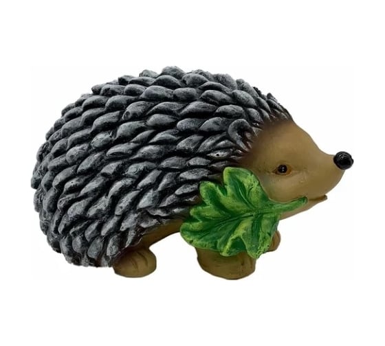 Садовая фигурка PARK еж большой с листом 23x36x23 см 169493 1