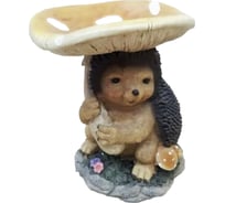 Садовая фигурка PARK еж под грибом 23x17x17 см 169485