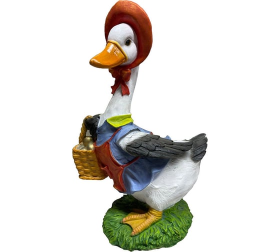 Садовая фигурка PARK гусыня с корзиной 50x33x24 см 169477 1