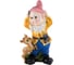Садовая фигурка PARK гном с олененком 50x27x18 см 169486 1