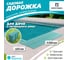 Садовая дорожка Еврогрядка 400x3000, цвет бирюзовый EGDOR40x300bir 2