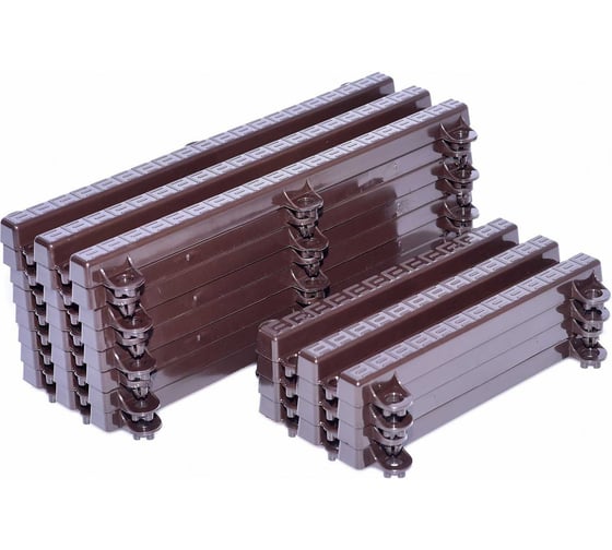 Садовая дорожка Еврогрядка 300x2000, цвет оранжевый EGDOR30x200or
