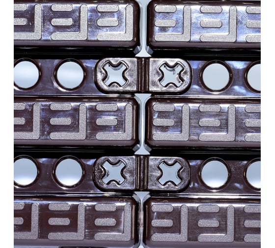 Садовая дорожка Еврогрядка 400x1000, цвет терракот EGDOR40x100tr