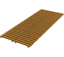Садовая дорожка Еврогрядка 400x1000, цвет оранжевый EGDOR40x100or