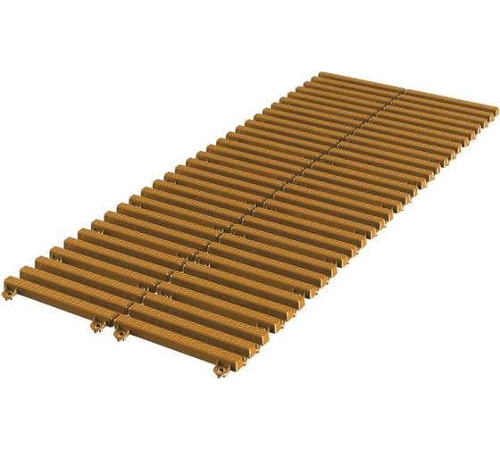 Садовая дорожка Еврогрядка 400x1000, цвет оранжевый EGDOR40x100or