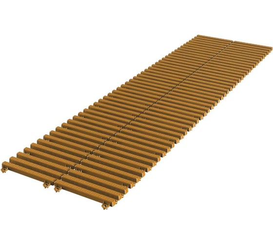 Садовая дорожка Еврогрядка 400x2000, цвет оранжевый EGDOR40x200or 1