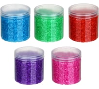 Стеклянный песок INBLOOM 500 гр, 0.3-0.4 мм в банке, стекло 173-076