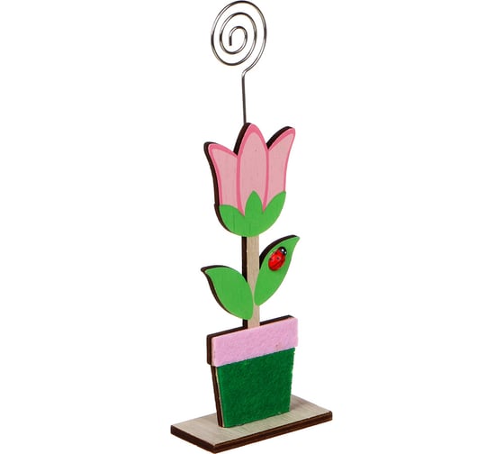 Садовый декор INBLOOM Тюльпаны, 21.5 см, МДФ, 3 дизайна 153-132