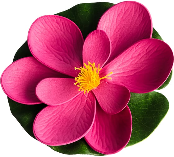 Декоративная магнолия для пруда INBLOOM ПВХ, 15 см, 4 цвета 171-002