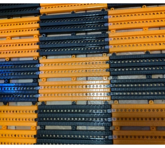 Садовая дорожка Еврогрядка 500x1500, цвет оранжевый EGDOR50x150or