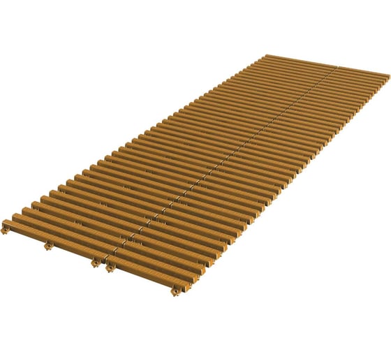 Садовая дорожка Еврогрядка 500x2000, цвет оранжевый EGDOR50x200or 1