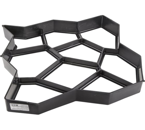 Форма для изготовления садовой дорожки Sunstep 50x50x6см 69-002