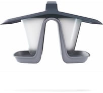 Кормушка для птиц Prosperplast DOUBLE антрацит IBFD-S433