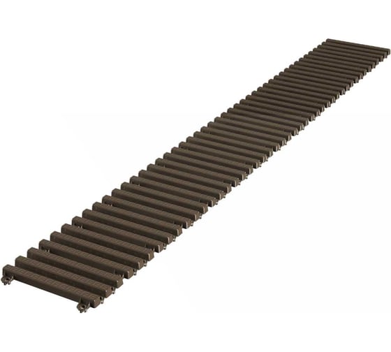 Садовая дорожка Еврогрядка 200x1500, терракотовая EGDOR20x150tr