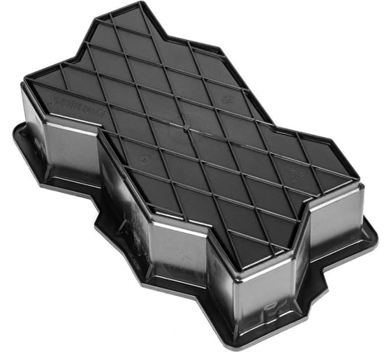 Форма для брусчатки Standartpark волна гладкая, готовое изделие 210x110x60 мм, упаковка 10 шт Ф11001
