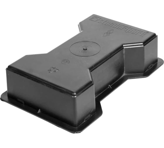 Форма для брусчатки Standartpark двойное т шагрень, готовое изделие 225x135x56 мм, упаковка 10 шт Ф11012