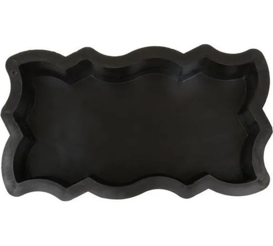 Форма для брусчатки Standartpark волна зигзаг большая, готовое изделие 260x130x56 мм, упаковка 10 шт Ф11004