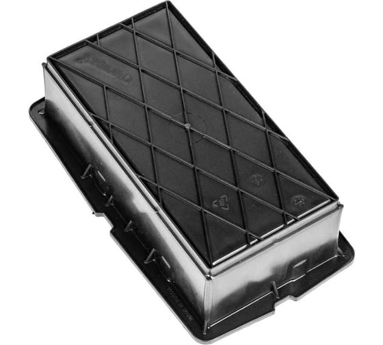 Форма для брусчатки Standartpark кирпич гладкий, готовое изделие 200x100x60 мм, упаковка 10 шт Ф11013